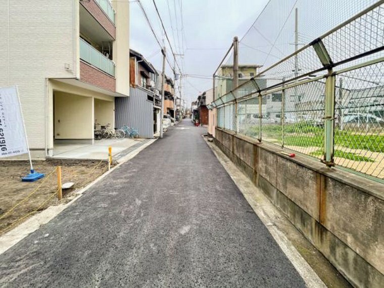 現況写真 道路高低差なし