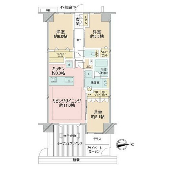 間取り図 間取図