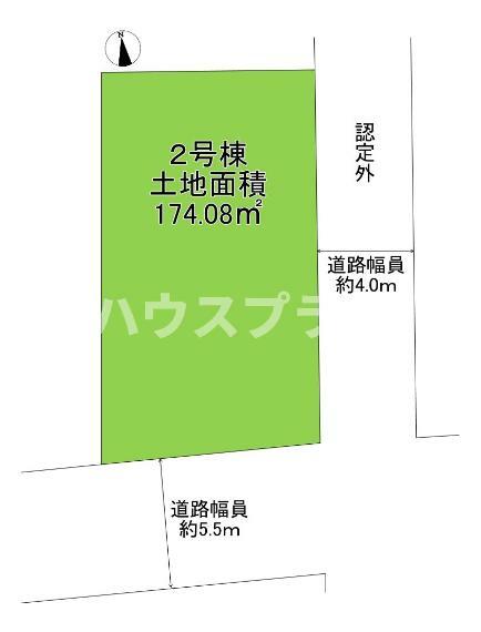 土地図面 約52.65坪