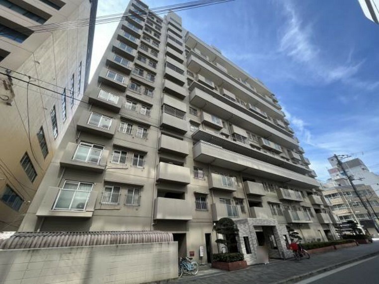 外観・現況 大阪メトロ長堀鶴見緑地線「西大橋」駅徒歩8分に立地のマンションです！