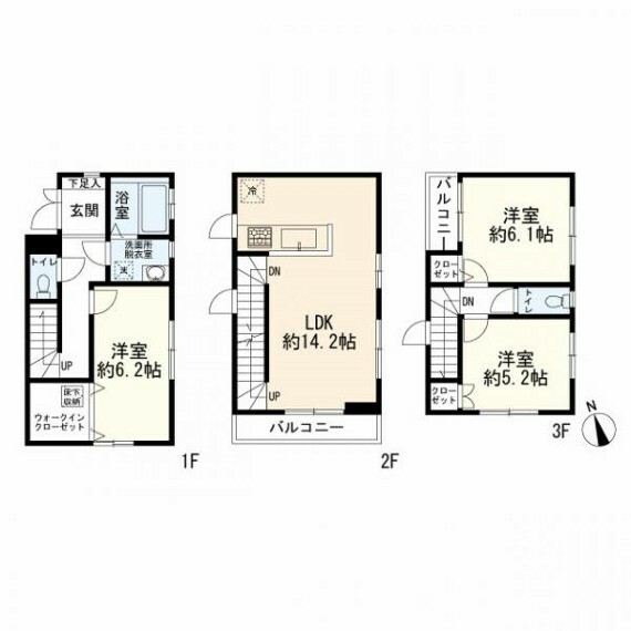 間取り図 間取図　3LDK