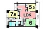 間取り図 3LDK、東向きバルコニー、室内程度良好【専有面積75.14m2】
