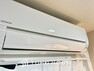 冷暖房・空調設備 エアコン新品のエアコンが標準装備。