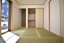 和室 畳の香りとともにどこか落ち着く和室がある間取りです。