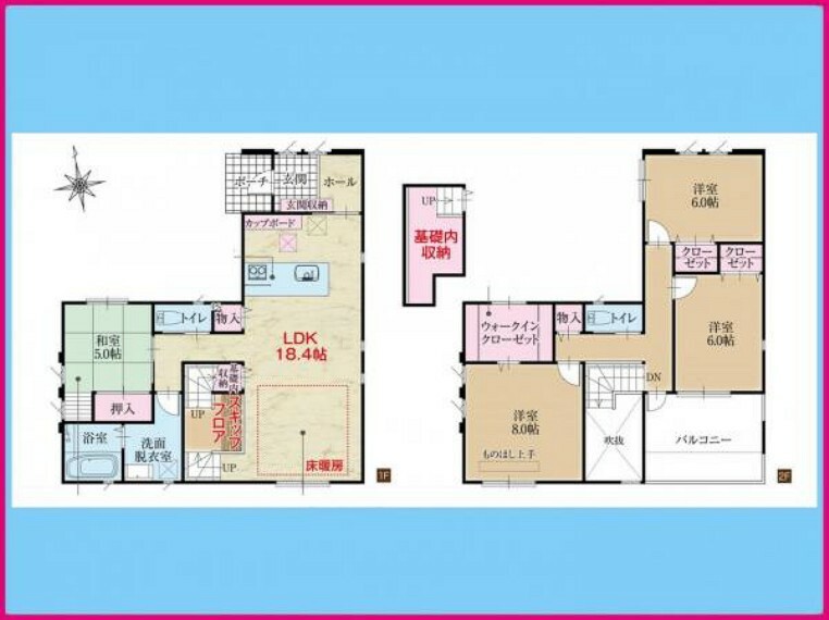 間取り図 3号棟　間取図