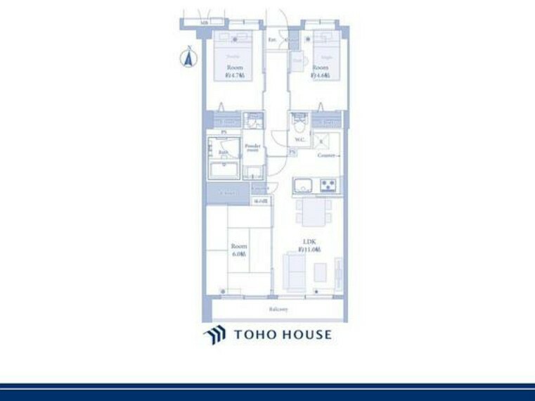 間取り図 不動産の基礎知識や住宅ローンに関する事も、現地と併せてご案内可能です。まずはお気軽にご相談ください。