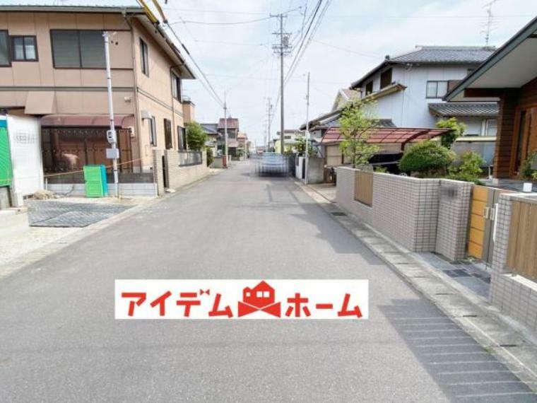 現況写真 前面道路 2024年4月15日撮影