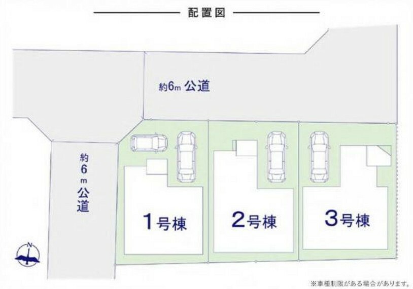 区画図 ●区画図●2号棟