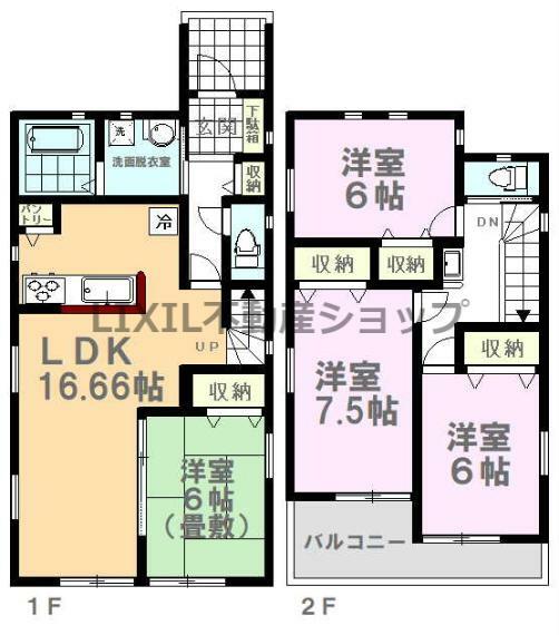 間取り図 【間取り図】間取り図です。