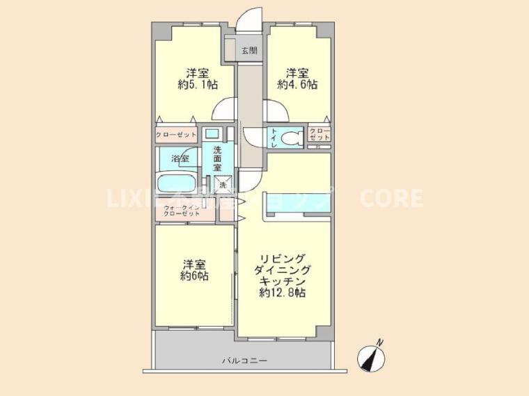 間取り図 明るい日差しに包まれる住宅で新しい暮らしを始めませんか？お問合せお待ちしております。