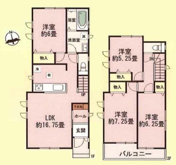 間取り図 《間取り》■リビング中心の新生活。光を取り入れる開放的な設計で居心地の良い時間を演出します。