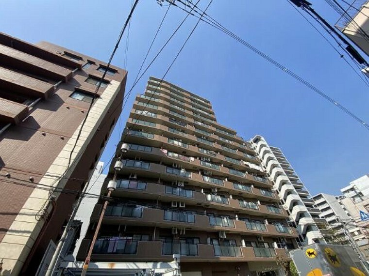 外観写真 大阪メトロ御堂筋線「なんば」駅徒歩10分に立地のマンションです！