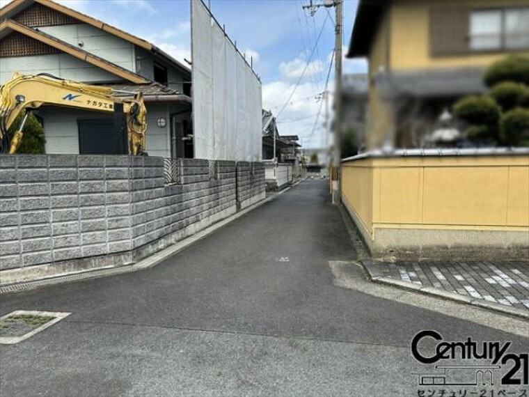 現況写真 ■現地撮影写真■前面道路4mと快適な広さです！