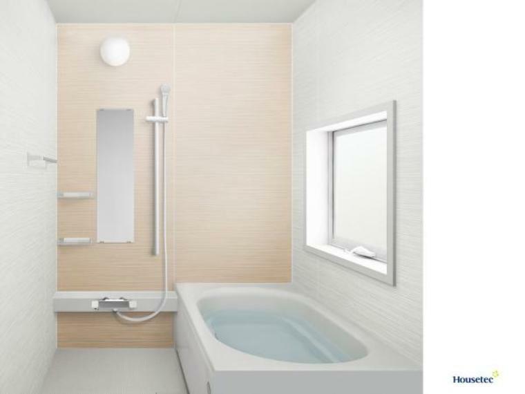 浴室 【同仕様写真】浴室はハウステック製ユニットバスに新品交換予定です。明るく清潔感のある色味を選択しております。