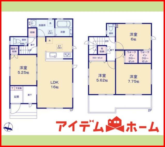 間取り図 8号棟　間取り図　