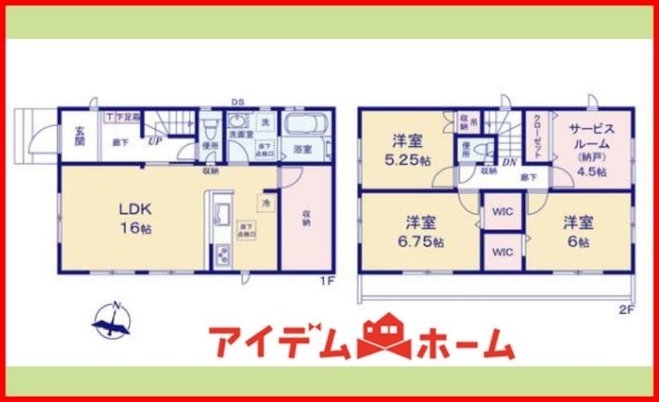 間取り図 5号棟　間取り図　