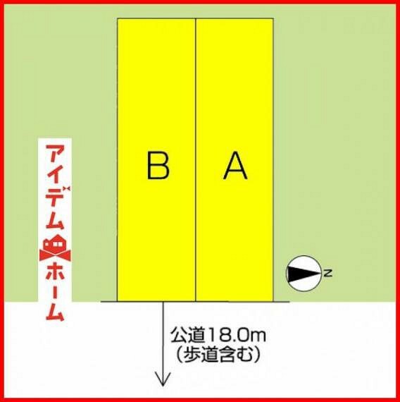 区画図 全体区画図  休日、平日問わずお気軽にお問合せください。