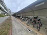 郵便受け 自転車置き場:管理が行き届いています。