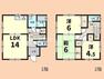 間取り図 全室2面採光で日当り・通風良好！収納も豊富で住空間すっきり片付く3LDKの間取りです。