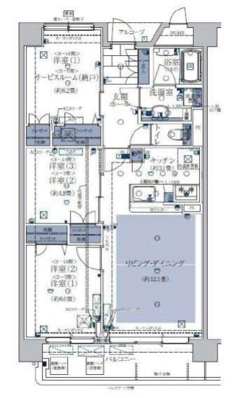 間取り図 間取り:2SLDK