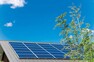 発電・温水設備 太陽光発電システム  太陽の光から創る温室効果ガスを排出しないクリーンな電気を電気代の高い昼間に利用できます。効率よく発電して発電量が足らない時間帯のみ電気を購入すれば、毎月の電気代節約になります。