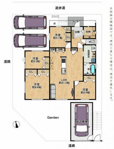 間取り図 【間取り図・図面】間取り図