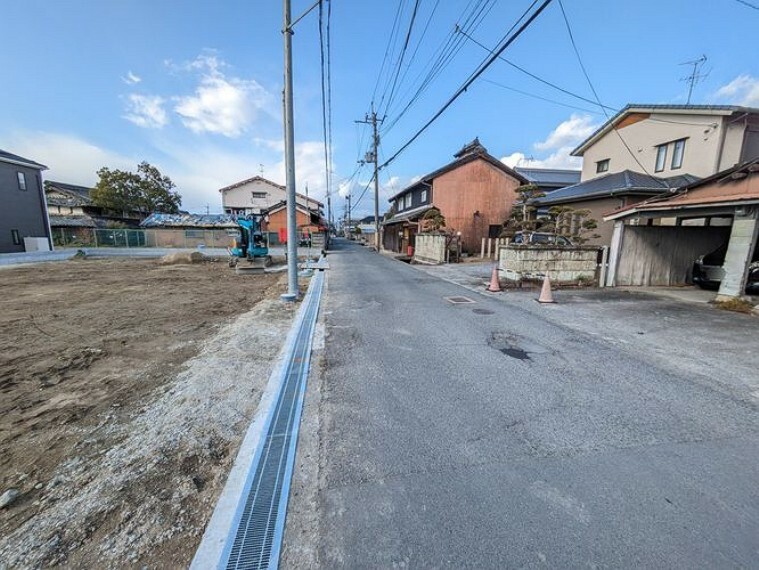 現況写真 現地写真更新！現地ご案内とともに住宅ローンのご相談も承ります！実際の道路幅や雰囲気は、ぜひ一緒に現地で確認いたしましょう