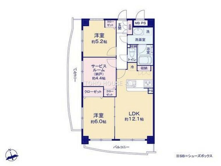 間取り図 角住戸の解放感が気持ち良いお部屋です！全室彩光が取れておりますので明るい雰囲気はもちろん、ペットも飼育可、リフォーム済みで素敵な浦安マンションライフをお送り頂けます！