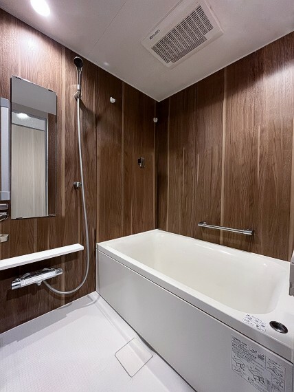 雨の日も安心な浴室乾燥機付き浴室　CGで作成したリフォームイメージです。