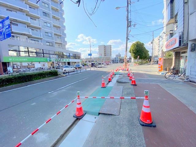 野江内代駅前通　めったに出ない立地です　店舗としても、事務所としても