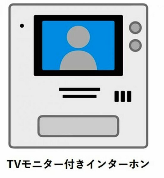 TVインターホン　TV付きインターホンになっているのでしっかりとした画質で録画されています