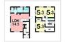 間取り図 3LDK＋ウォークインクローゼット【建物面積81.14m2 （25.54坪）】