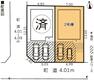 区画図 全体区画図　2号棟