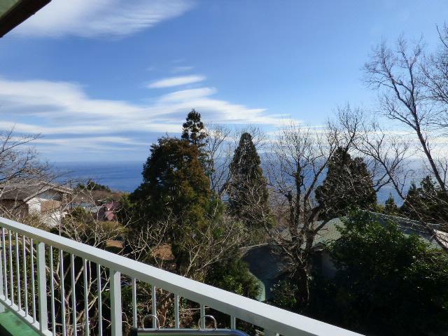 外観写真 海・伊豆大島を一望できます