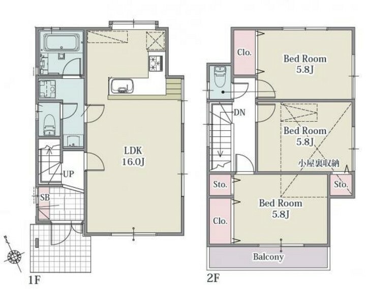 間取り図 リフォーム済で綺麗な住空間です。暮らしやすい動線で何年先も快適な暮らしが叶います。