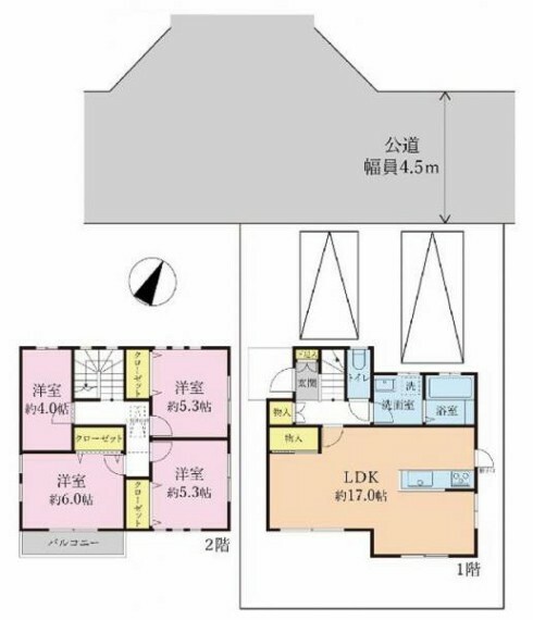 間取り図 【間取り図】4LDK