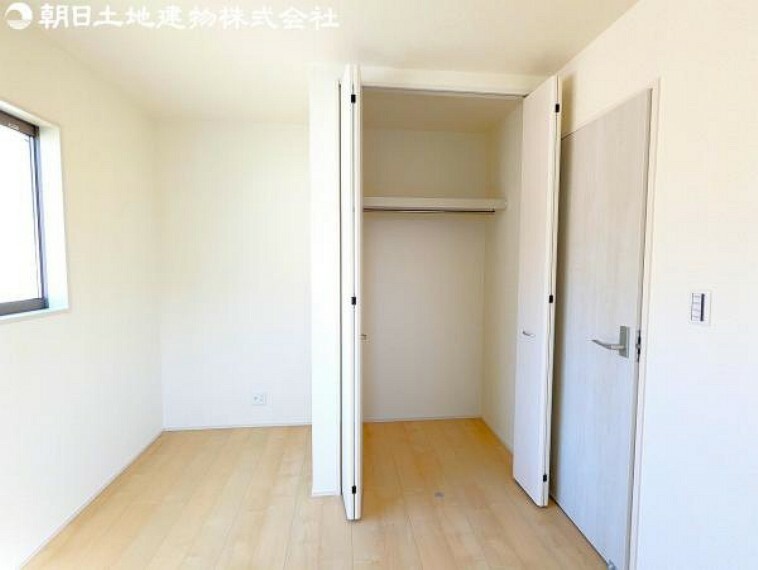 収納 各居室には充分な収納スペースを確保。