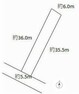 土地図面 建築条件無し