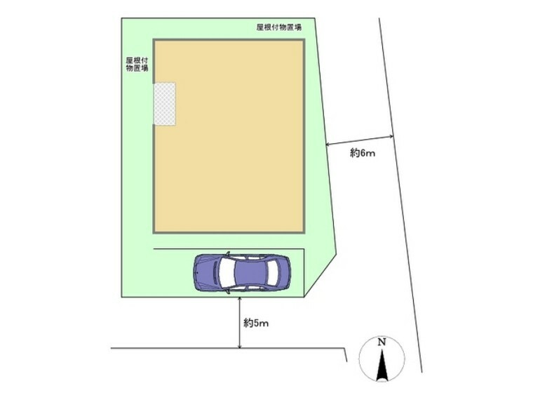 土地図面 区画図■日野市西平山4　一戸建て■