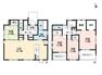間取り図 WIC・書庫・パントリー・リビング収納・廊下収納あり。 リビングと隣接する和室を合わせると広々23帖の大空間です＾＾ 2カ所にバルコニーがあり日当り風通し良好です＾＾