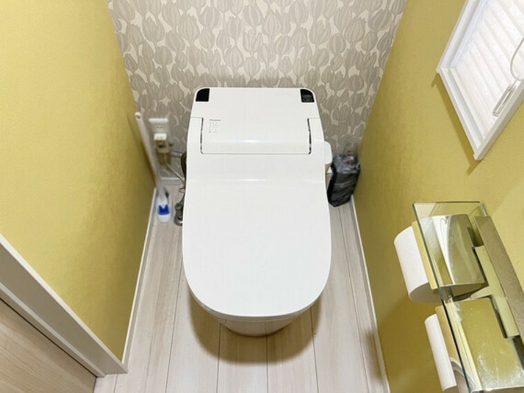 トイレ 機能性・清掃性に優れたトイレです！温水洗浄便座付きです