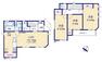 間取り図 ～・～House Layout～・～ 使いやすさと居住空間の確保できた間取りです