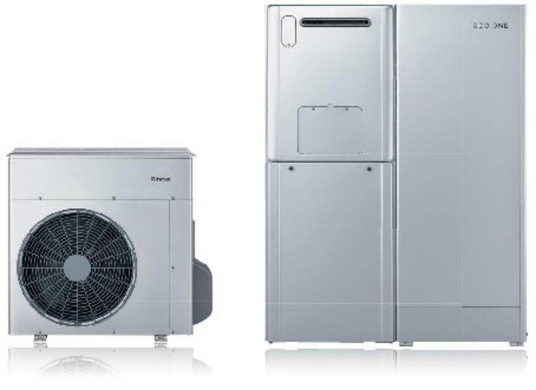 冷暖房・空調設備 ハイブリッド給湯器災害時のライフライン確保に配慮したガスと電気を組み合わせたハイブリッド給湯器を設置。