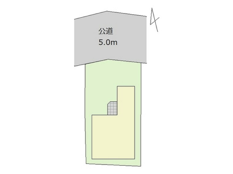 土地図面 区画図■府中市西府町4　新築一戸建て■