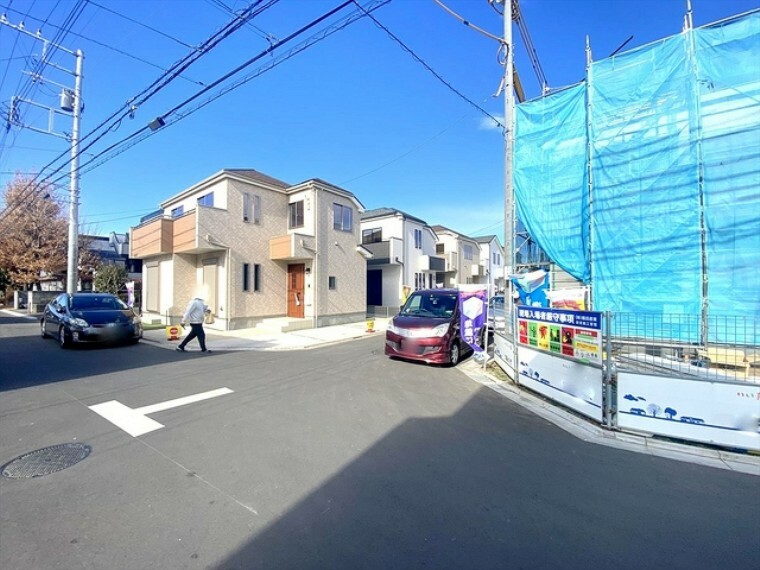 現況写真 前面道路含む現地写真■府中市日新町3丁目　新築一戸建て■