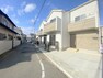 現況外観写真 前面道路含む現地写真■調布市深大寺北町6　新築一戸建て■