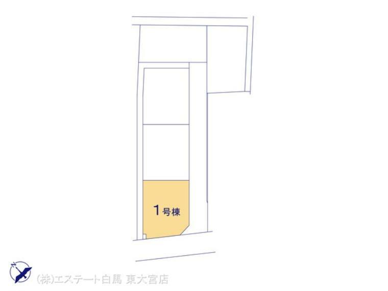 区画図 図面と異なる場合は現況を優先