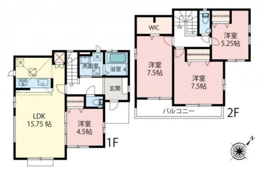 間取り図 間取り図/5号棟