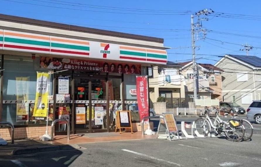 コンビニ セブンイレブン千葉朝日ヶ丘店 徒歩7分。