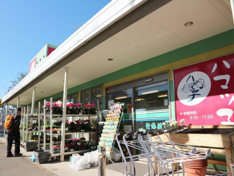 スーパー JA横浜「ハマッ子」直売所 南万騎が原店（JAのファーマーズマーケット。地元の採れたての野菜や果物が並ぶお店。加工品もオススメです。）